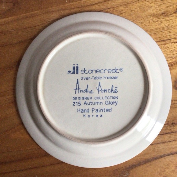 Vintage Stonecrest Autumn Glory Bread and Butter Plates - Set of 4 - Picture 4 of 12